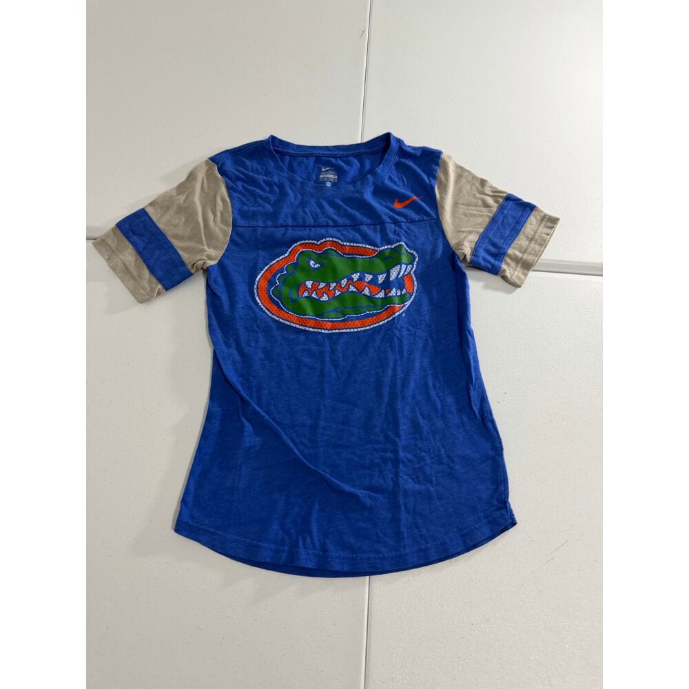 Floridas Gators Women’s T shirt Size XS Gray and Blue